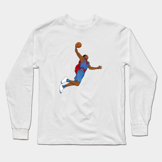 Dwight Howard Long Sleeve T-Shirt by SickSticksCo